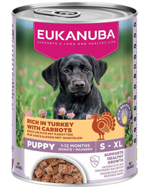 EUKANUBA Life Care Puppy Rich in Turkey 400 g Paštéta pre šteniatka bohatá na morčacie a mrkvu