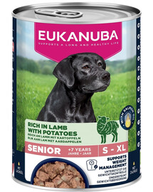 EUKANUBA Life Care Senior Rich in Lamb 400 g Paštéta pre starších psov bohatá na jahňacinu a zemiaky