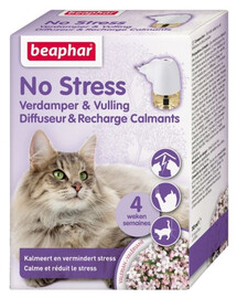 BEAPHAR No Stress Difuzér + Náhradná náplň pre mačky 30 ml Behaviorálny aromatizér