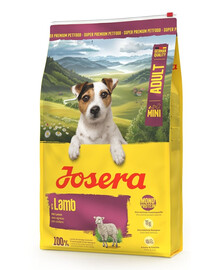 JOSERA Lamb Adult Mini 10 kg Monoproteínové krmivo pre malé psy