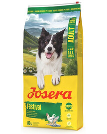 JOSERA Festival 12,5kg Krmivo pre vyberavých psov s chutnou omáčkou