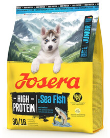 JOSERA High Protein Junior Sea Fish 900g Krmivo s morskými rybami pre šteniatka