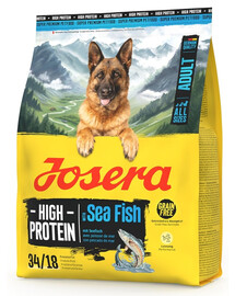 JOSERA High Protein Adult Sea Fish 900g Vysokoproteínové krmivo s morskými rybami pre psov