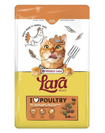 VERSELE-LAGA Lara Adult Turkey and Chicken 950 g krmivo pre mačky s morčacím a kuracím mäsom