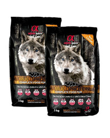 ALPHA SPIRIT Kompletné mäkké krmivo pre psov Multiprotein 6 kg (2x3 kg)