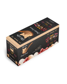 FITMIN For Life Cat Cream Sauce Multipack 24×100g krémové vrecká pre mačky s hovädzím, kuracím a kačacím mäsom