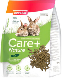 BEAPHAR Care+ Nature Rabbit 1,5 kg krmivo pre králiky