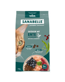 SANABELLE Outdoor Kačica 2 kg pre vonkajšie mačky