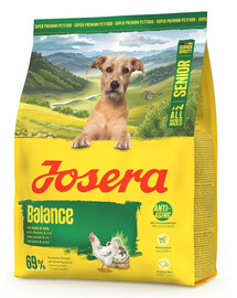 JOSERA Senior Balance 900g Krmivo pre starších psov s nízkym obsahom tuku