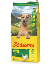 JOSERA Senior Balance 12,5kg Krmivo pre starších psov s nízkym obsahom tuku