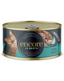 ENCORE Cat Tuna Fillet in Broth tuniakový filet vo vývare 70 g