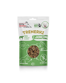 SYTA MICHA Trénerky pre psa s jahňacím mäsom 80 g