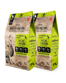 WIEJSKA ZAGRODA Kachňa s hruškou chrumky M 2x2 kg