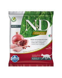 FARMINA N&D Prime Adult Cat 50g Kuracie s granátovým jablkom pre mačky