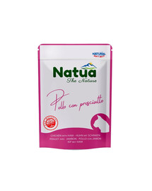 NATUA Natural 70 g Kurča s šunkou v želé pre mačky