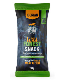 PRIMAL SPIRIT Iberian Wild Forest Psí maškrta 110 g