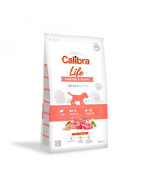 CALIBRA Dog Life Starter Puppy Lamb 2,5 kg s jahňacím mäsom pre šteniatá, sučky v gravidite a dojčiace