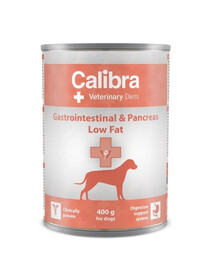 CALIBRA Veterinary Diet Dog Gastrointestinal Low Fat 400 g