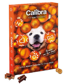 CALIBRA Adventný kalendár s mäsovými maškrtami pre psov