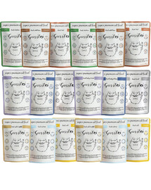 GUSSTO Cat Fresh Mix mokré krmivo pre mačky18x85 g