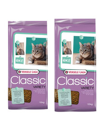 VERSELE-LAGA Krmivo pre mačky Classic cat variety 20 kg (2 x 10 kg)