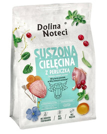 DOLINA NOTECI Premium Teľacina s perličkou suchá strava pre psov malých plemien 3 kg