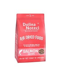 DOLINA NOTECI Superfood Sušené krmivo s lososom 1 kg