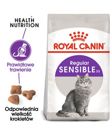 ROYAL CANIN Sensible 33 krmivo pre dospelé mačky s citlivým tráviacim traktom 3 x 400 g