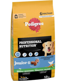 PEDIGREE Professional Nutrition Junior s Hydinou a Zeleninou 12 kg pre šteniatka stredných a veľkých plemien