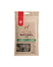 Super Premium Naturel Soft przysmak dla psa z królikiem i rozmarynem 100g