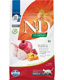 Cat Pumpkin Quail & Pomegranate 300 g