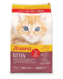JOSERA Kitten suchá krmiva pre mačiatka a gravidné alebo dojčiace mačky 10 kg