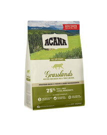 ACANA Grasslands Cat 4x1,8 kg s hydinou, rybami a vajcami