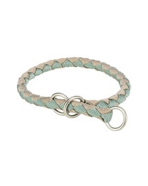 TRIXIE Cavo Sťahovací obojok pre psov XS–S: 25–31 cm / ø 12 mm, šalviová/piesková