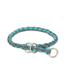 TRIXIE Cavo Sťahovací obojok pre psov XS–S: 25–31 cm / ø 12 mm aqua/grafit