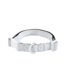 BARRY KING obojok Little Bears pre šteniatka a malé psy 1,5x25-40cm sivo-modrý