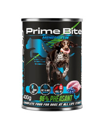 GAME DOG Prime Bite Bažant s bobu 400g konzerva pre psov všetkých vekových kategórií