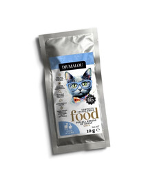 DR MALOU Lyofilizovaná Kačica s jahňacím 10 g suché krmivo pre mačky