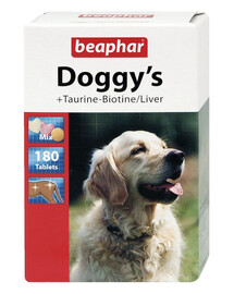 BEAPHAR Doggy`s mix tabletki witaminowe dla psów 180 szt.