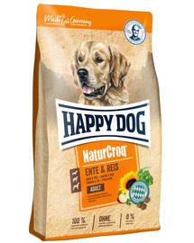 HAPPY DOG NaturCroq Ente & Reis 11 kg suché krmivo pre psov s kačicou a ryžou