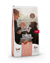 MERA Dog Pure Sensitive Adult Salmon Rice 4 kg losos a ryža, suché krmivo pre citlivé psy