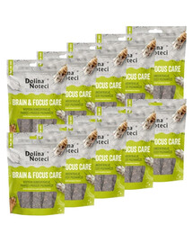 DOLINA NOTECI Smart Chews Brain & Focus Care 10x100g kognitívna podpora, sušené maškrty pre psov