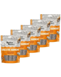 DOLINA NOTECI Smart Chews Digestive Harmony 5x100g podpora trávenia, sušené pochúťky pre psa