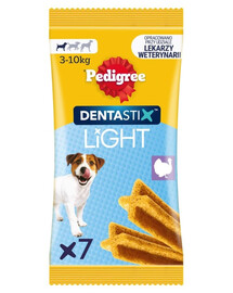PEDIGREE Dentastix Light Dental Chews S 7 ks. dentálne pochúťky pre psov malých plemien