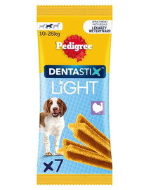 PEDIGREE Dentastix Light Dental Chews M 7 ks. dentálne pochúťky pre psov stredných plemien