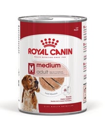 ROYAL CANIN Size Health Nutrition Medium Adult Loaf 410g mokré krmivo vo forme paštéty pre psov stredných plemien