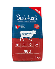 Butcher's Original, hovädzina 15kg