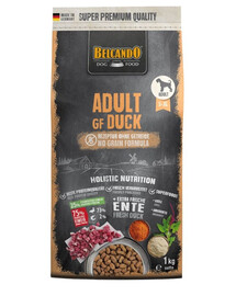 BELCANDO Adult Grain Free Duck 1 kg kačica, suché krmivo pre psov