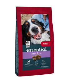 MERA Dog Essential Brocken suché krmivo 12,5 kg pre veľké psy s normálnou aktivitou