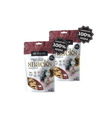 DR MALOU 100% lyofilizovaná jahňacia pečeň 2x50g maškrty pre mačky